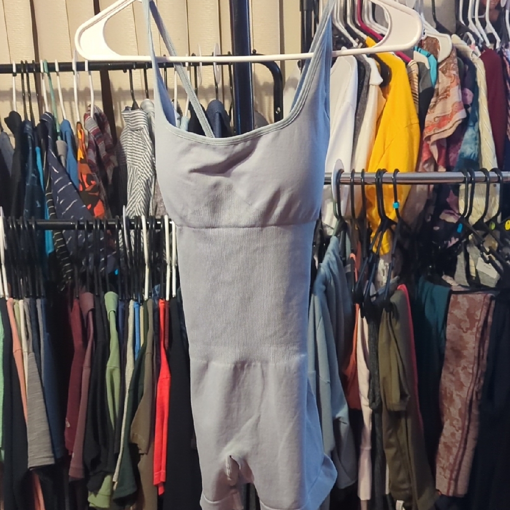 Chic Gray Chemise for Women